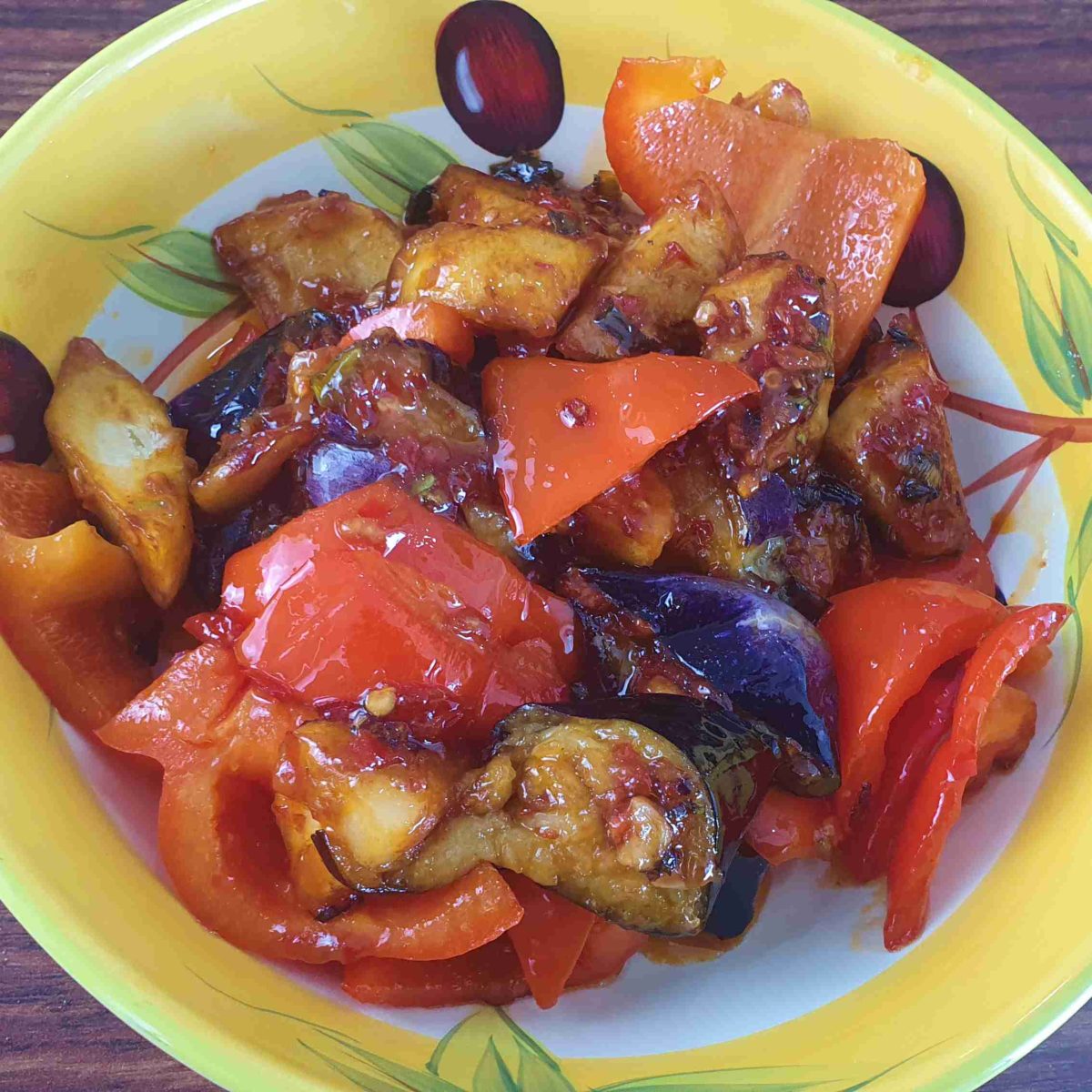 FRIED STIR EGGPLANT CHINESE RECIPE - THE MOON WORLD